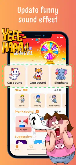 Game screenshot Prank Sounds: Air Horn & Fart apk