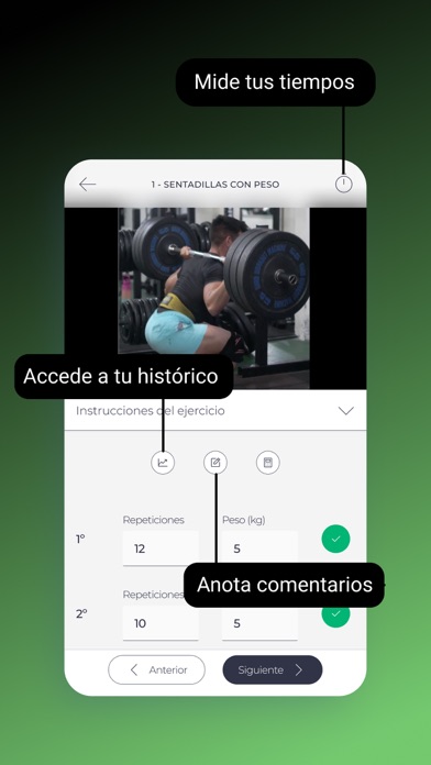 EF fitness Screenshot