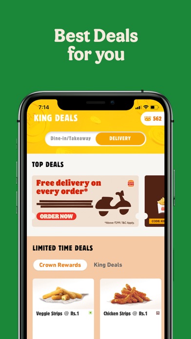 Burger King India Screenshot