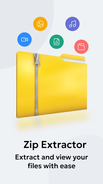 Screenshot #1 pour Zip & Unzip Files - Extractor