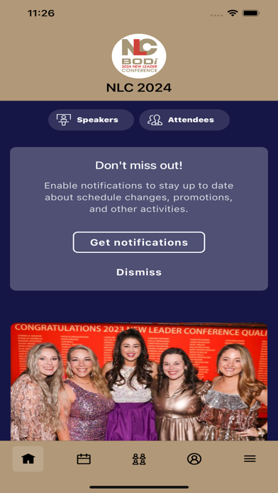 BODi Events Screenshot