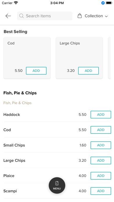 Aydins Traditional Fish Chips Screenshot