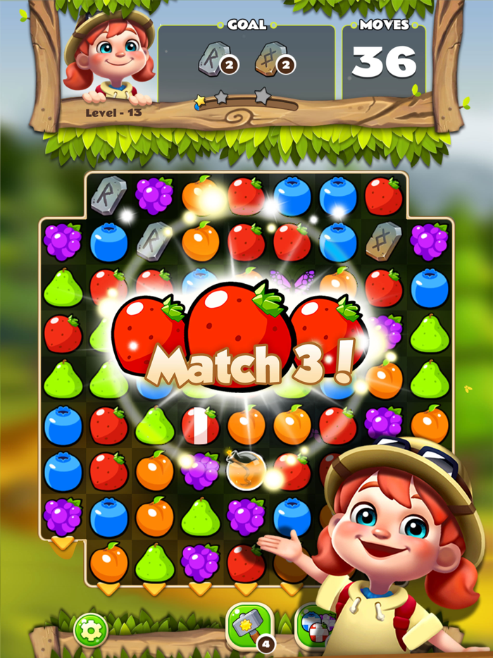 Fruits POP - Jungle Adventure