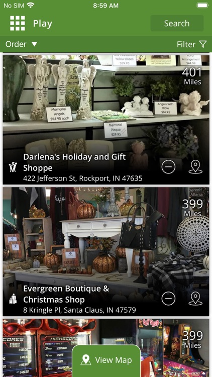 Santa Claus, Ind., Area