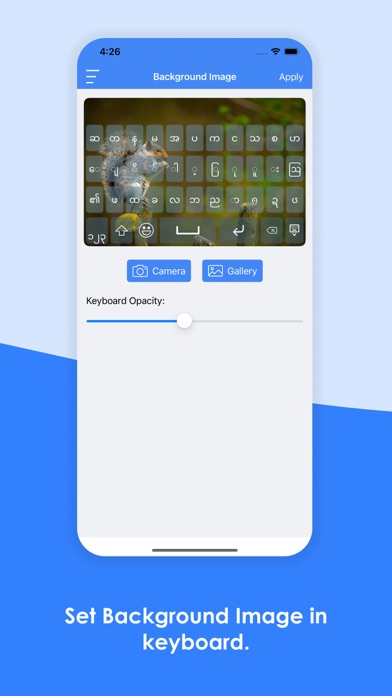 Myanmar Keyboard & Translator Screenshot