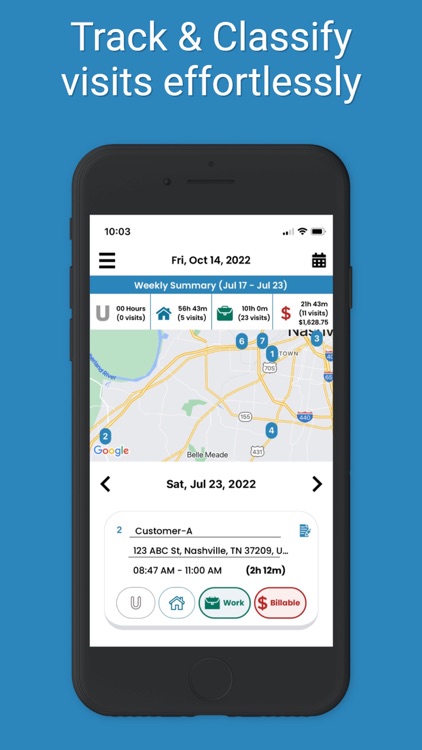 LocusB: Track Onsite Visits