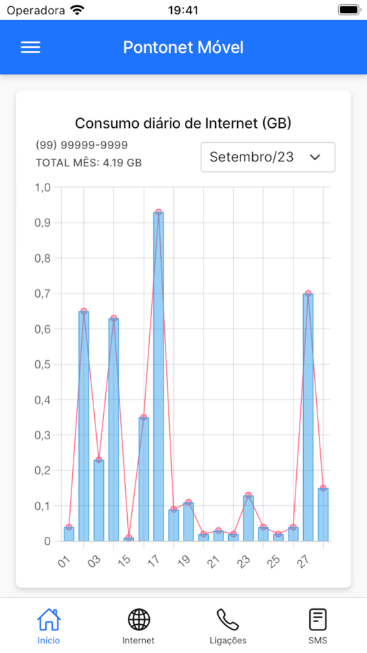 #3. Pontonet Movel (iOS) 由: PONTONET TELECOM LTDA