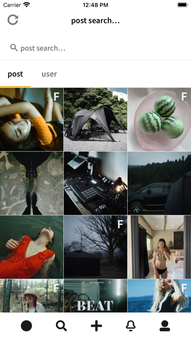 Flip - Social Portfolio Screenshot