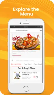 milano pizzeria app iphone screenshot 3