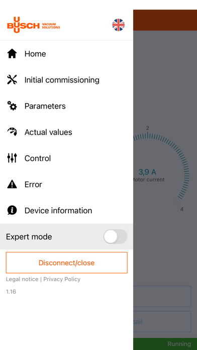 Busch ECOTORQUE App Screenshot
