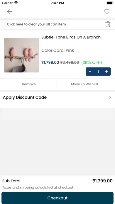 The June Shop Screenshot