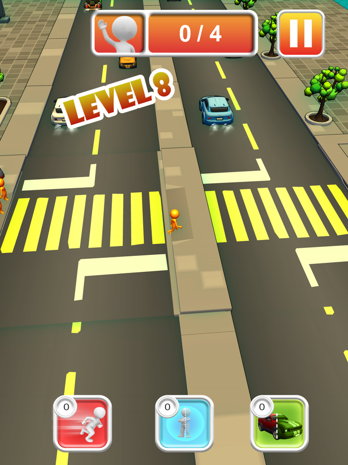 Stickman Road Crossing