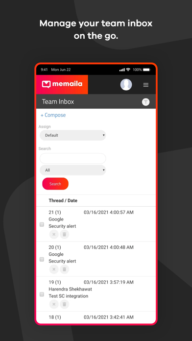 Memaila Screenshot