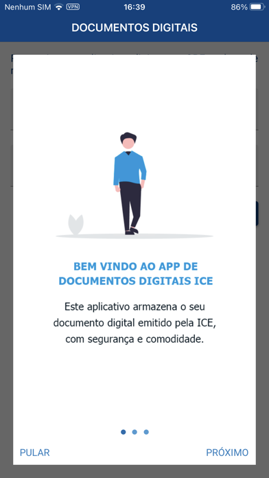 Carteira Documentos Digitais Screenshot
