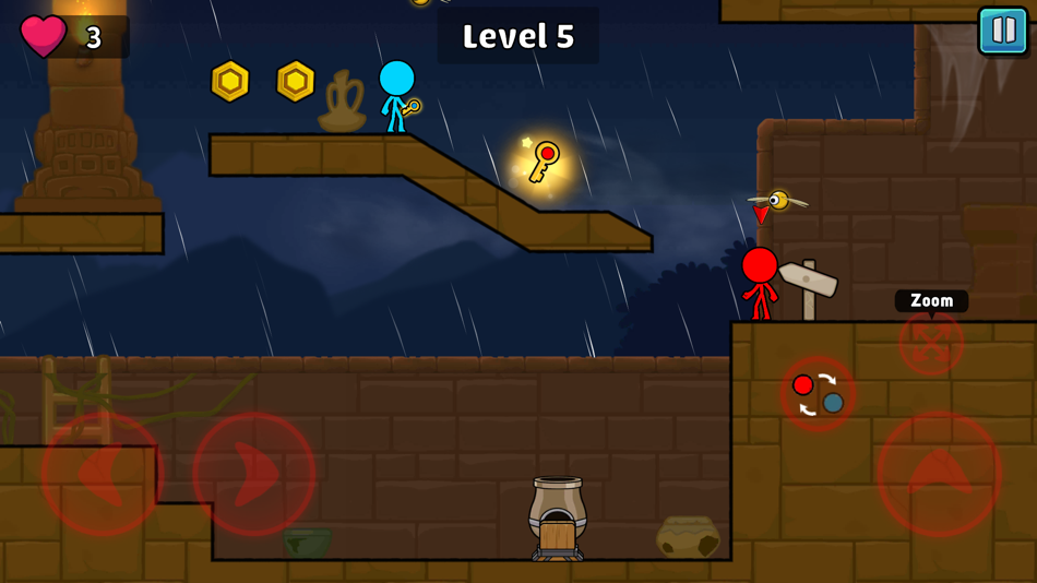 Red and Blue Stickman 2 - 1.9.4 - (iOS)