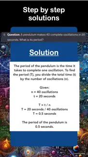 physics ai - physics solver iphone screenshot 4