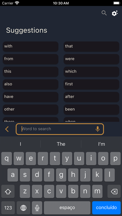 Synonyms English Screenshot