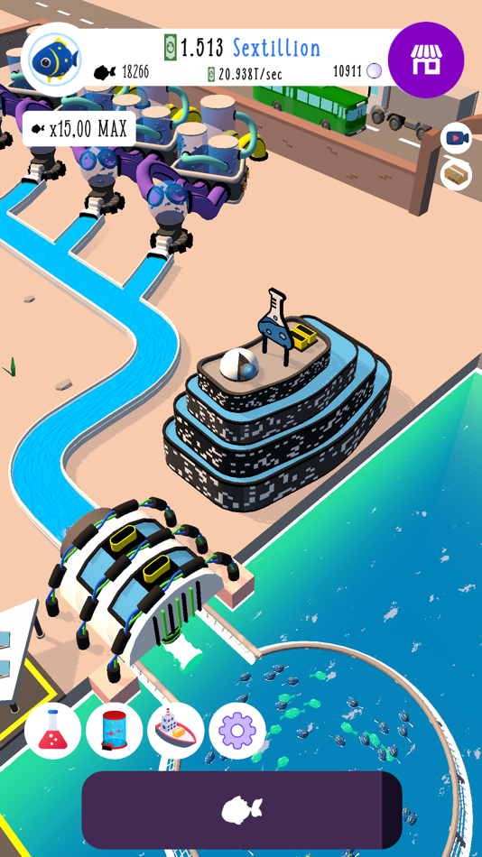 #4. Fish Factory 3D (iOS) By: Ongun Ayhan