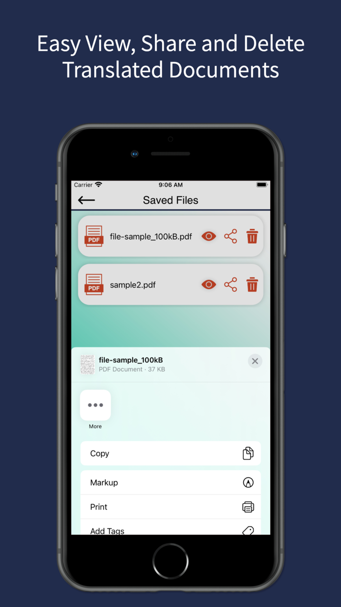 Document Language Translator