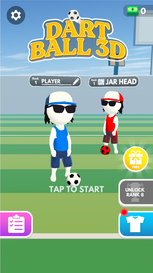 #1. Dart Ball 3D (iOS) 由: Omer Bashir