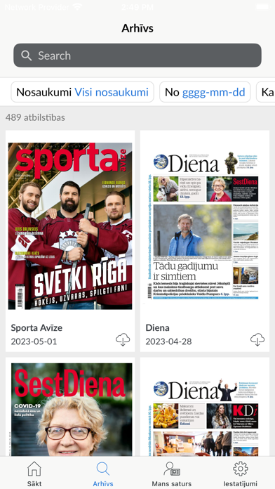 Ja meklē aizraujošu saturu! Screenshot