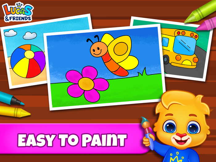 Coloring Games Painting Glow