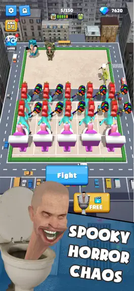 Game screenshot Skybidy Toilet Fight apk
