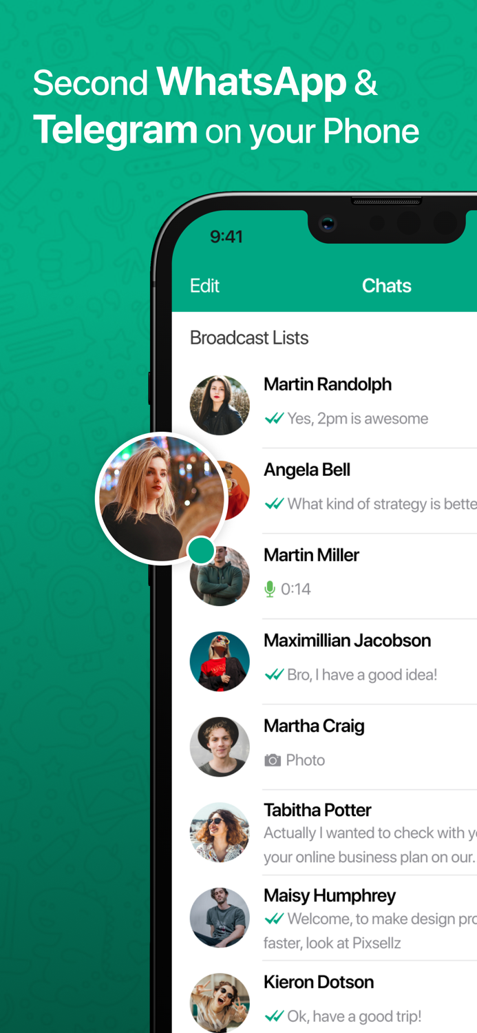 Dual WhatsApp Messenger Plus