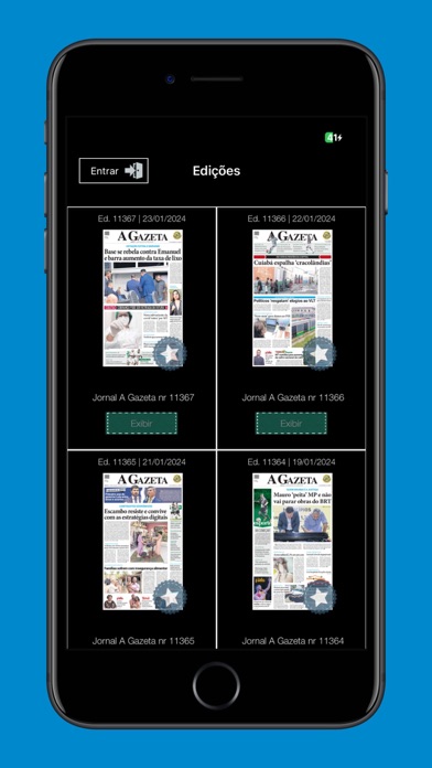 Jornal A Gazeta Screenshot
