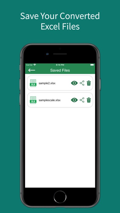 PDF To Excel App Screenshot