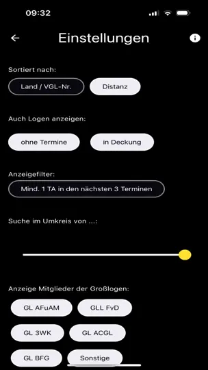 Screenshot von TA Reisen auf dem iPhone 9