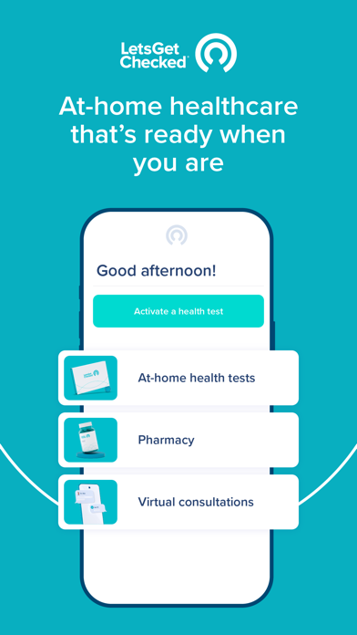 LetsGetChecked: Health Testing Screenshot