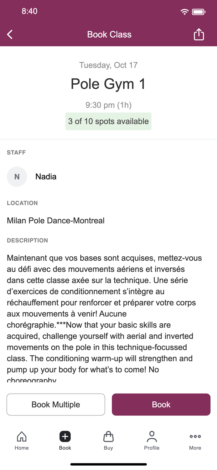 Milan Pole Dance Studio