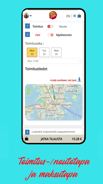 Pizzastoppi Yokuljetus Screenshot