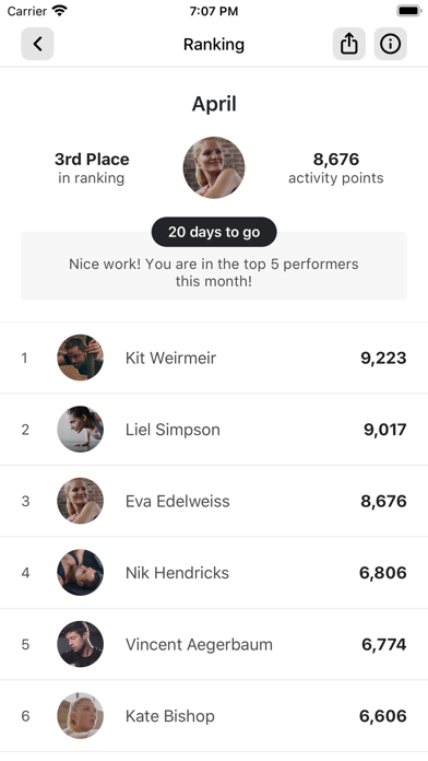 BE Woman Fitness Screenshot