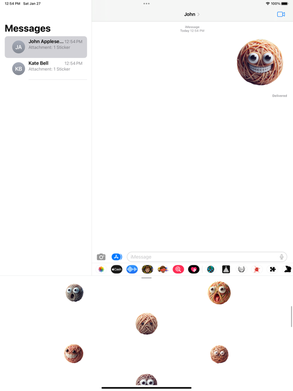 Screenshot #6 pour Rubber Band Ball Stickers