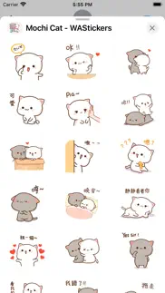 How to cancel & delete mochi cat - wastickers 3