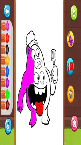 Game screenshot Scary BanBan Coloring Pages hack