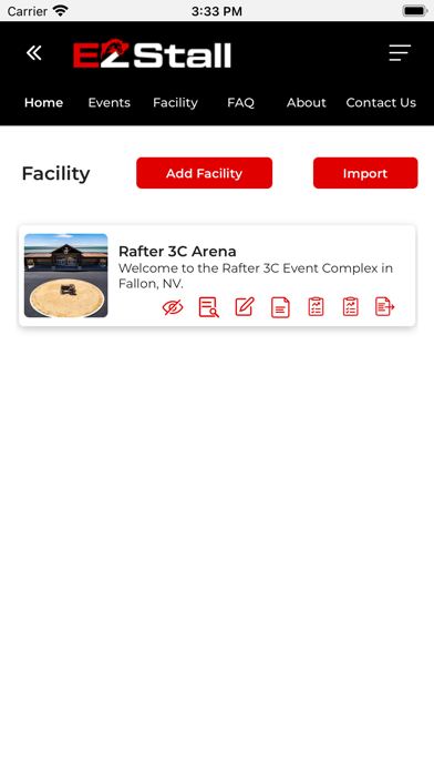 Ezstall Management Screenshot