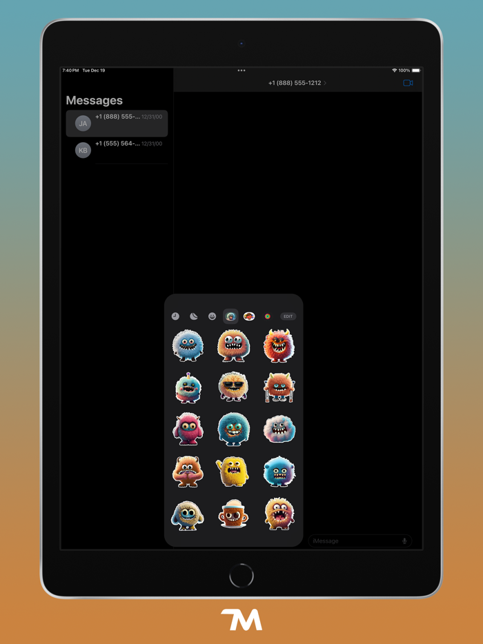 Daily Monster Stickers