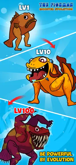 Game screenshot The Fishman: Monster Evolution mod apk