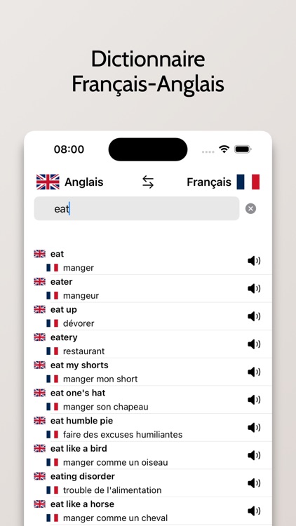 Dictionnaire Anglais-Français screenshot-0