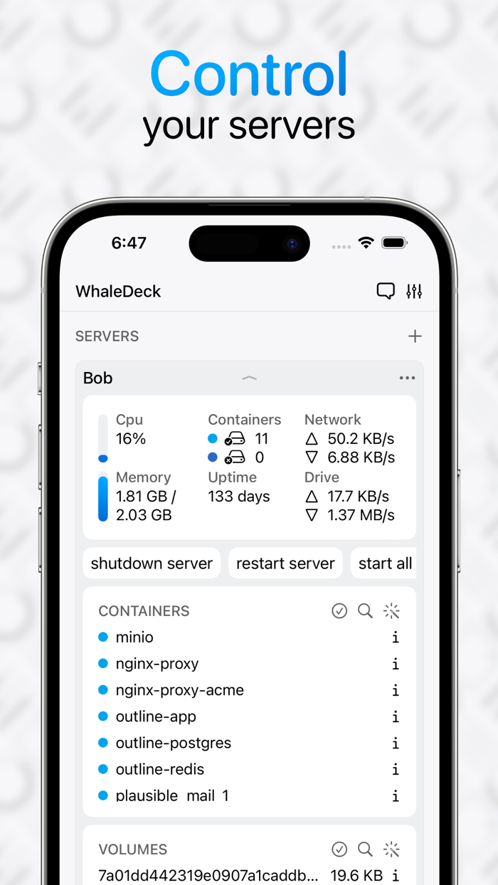 WhaleDeck – Docker Manager