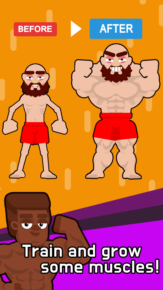 #4. Idle Bodybuilder Manager (iOS) Podle: PLAYHARD