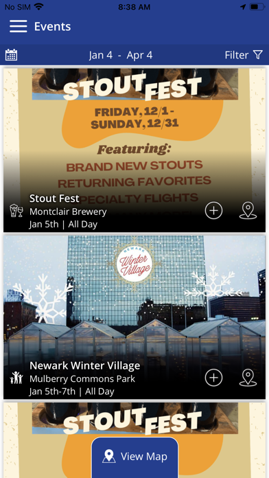 Visit New Jersey Screenshot