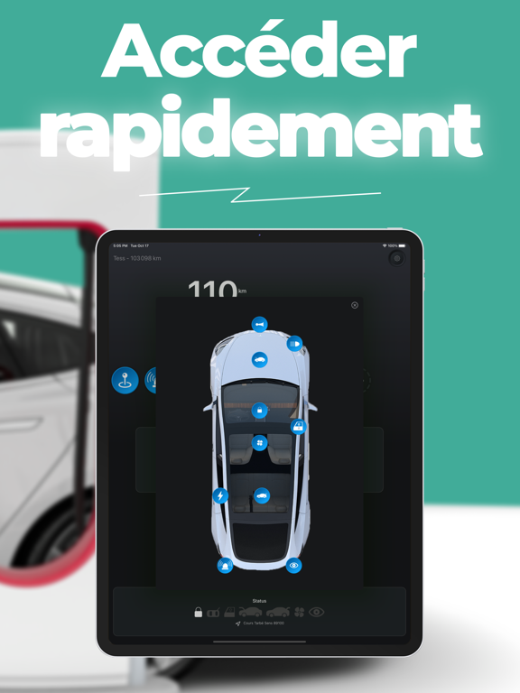 Screenshot #6 pour Teslamote : remote for Tesla
