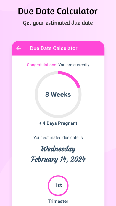 Pregnancy App and Baby Tracker Screenshot