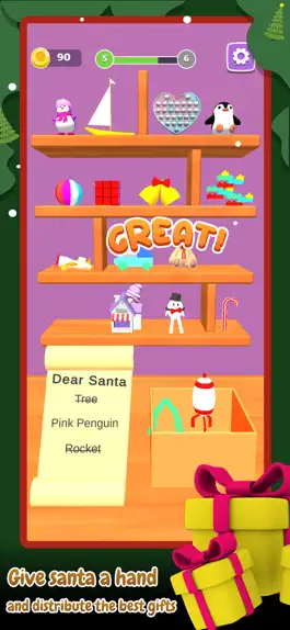 Game screenshot Santa's Christmas Gift Factory apk