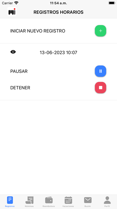 Mi Empleado Screenshot