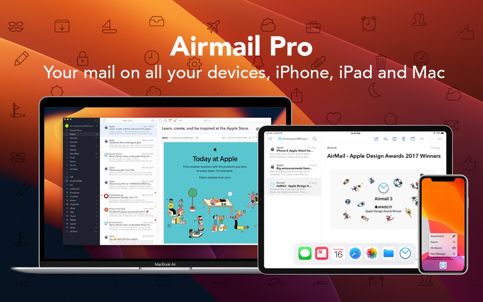 #6. Airmail - Lightning Fast Email (macOS) 由: Bloop S.R.L.